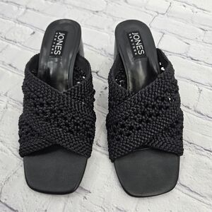 Jones New York Black Sandals